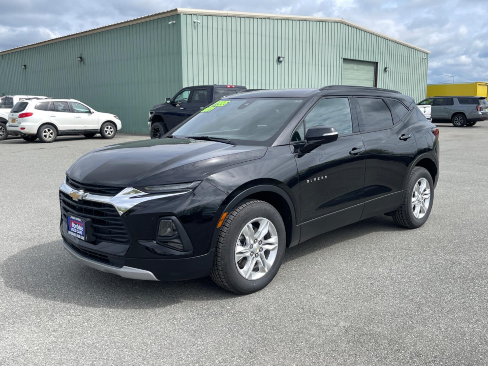 2021 BLACK CHEVROLET BLAZER LT (3GNKBJRSXMS) with an 3.6L engine, Automatic transmission, located at 1960 Industrial Drive, Wasilla, 99654, (907) 274-2277, 61.573475, -149.400146 - Photo #0